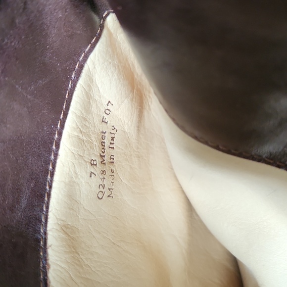 Coach Tall heeled Boots Q248 Monet.  SIZE 7B - Picture 9 of 12